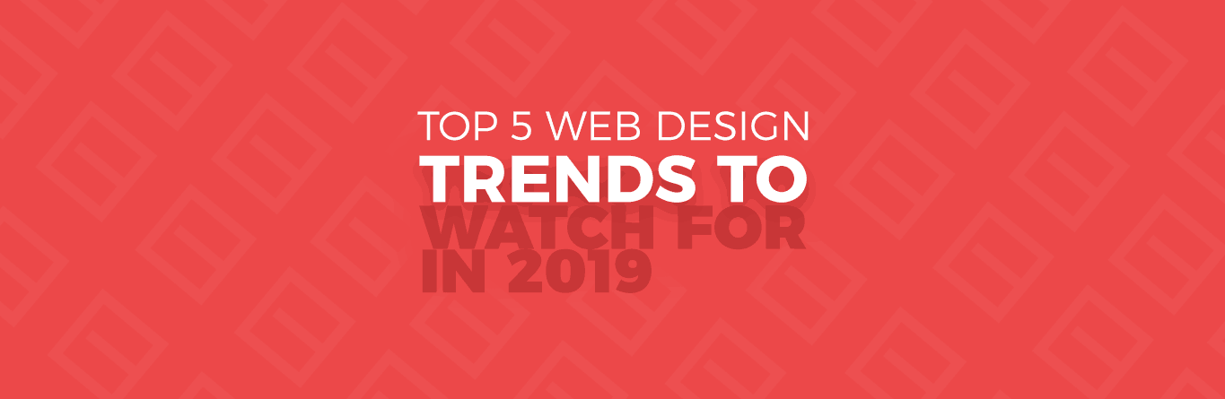 web design trends in 2019