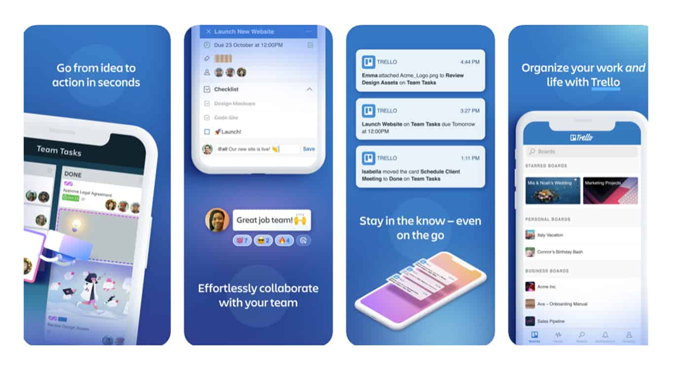 Trello - Mobile app for business management